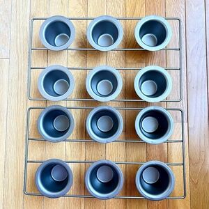 DRAFT Popover Muffin Pan Yorkshire Pudding Baking Pan Cake Bake Non Stick